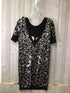 Moschino Wool Sequined Knit Dress Size Small