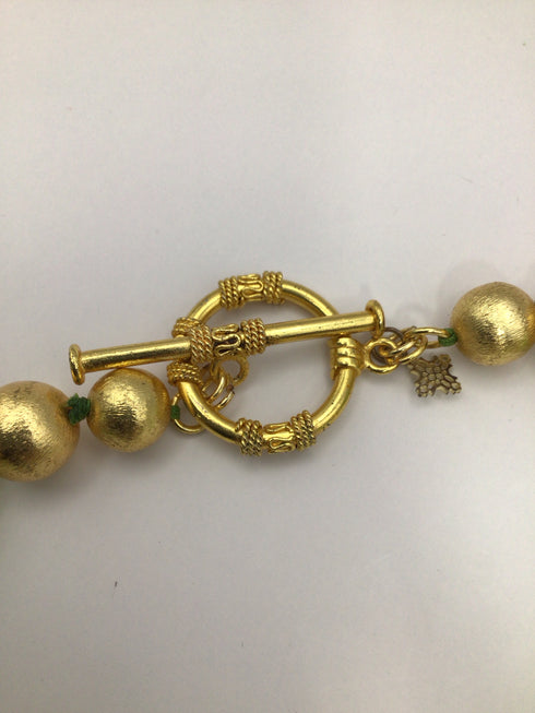 Hazen & Co Carved stone Necklace