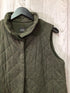 Eileen Fisher Quilted Flannel Vest Size Medium