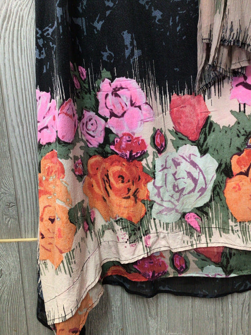 Citron Silk Dress Size 1X Set