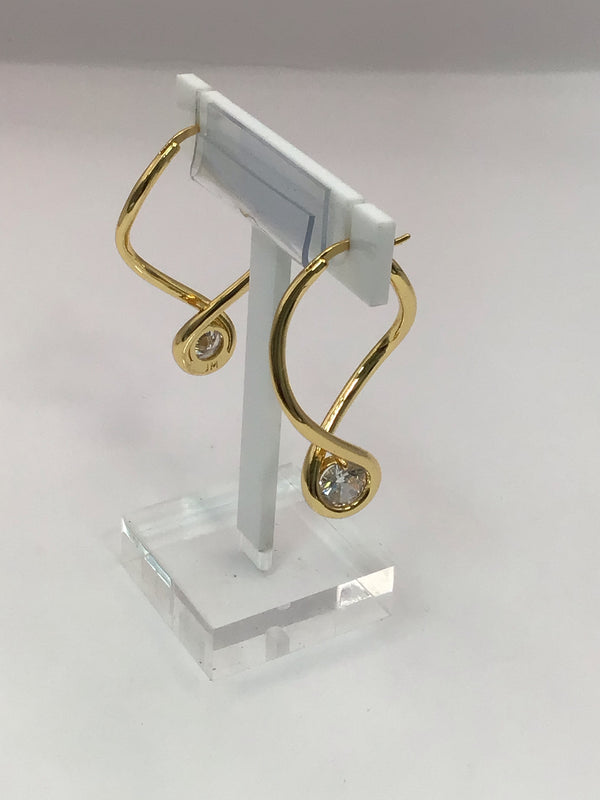 Jackie Mack Lumi Drop CZ Earrings