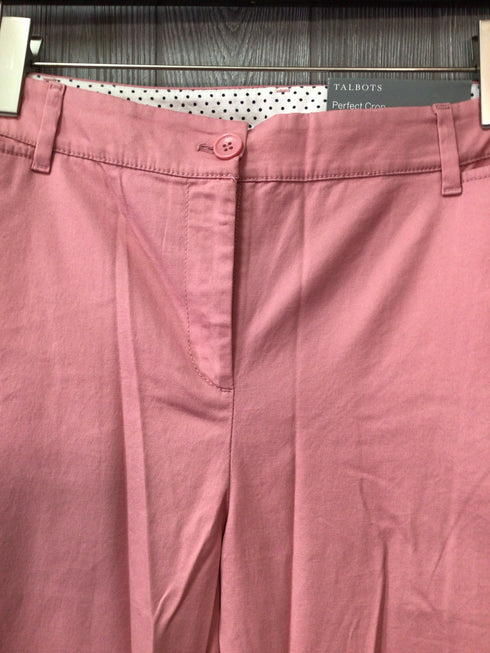Talbots Perfect Crop Pants Size 10 New