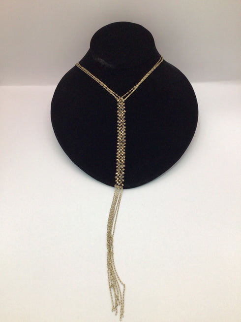 Millianna Loomed Crystal Necklace