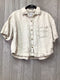 Athleta Linen Shirt Size Small