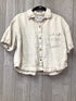 Athleta Linen Shirt Size Small