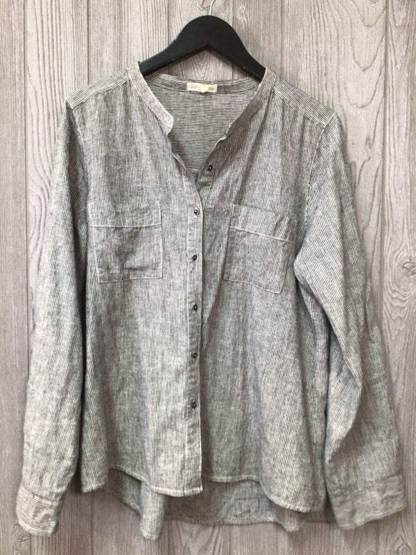 Eileen Fisher Linen Shirt Size Large
