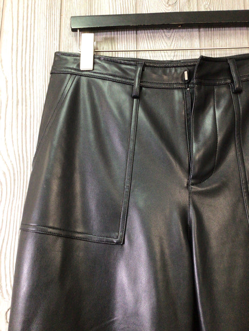 7 For All Mankind Faux-leather Pants Size Medium