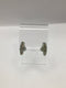 Artisans Opal inlay wing-shape Earrings vintage
