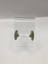 Artisans Opal inlay wing-shape Earrings vintage