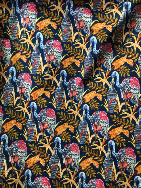 J. McLaughlin Isolde Dress Rare Bird Poplin Size X-Small New