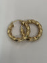14k Gold Twisted Hoop Earrings