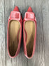 C. Paravano Square Buckle Velvet Flats Size3 8.5