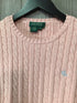 Lauren Sweater Cotton Size Medium New
