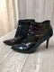 Stuart Weitzman Iridescent Patent Leather Booties Size 7.5