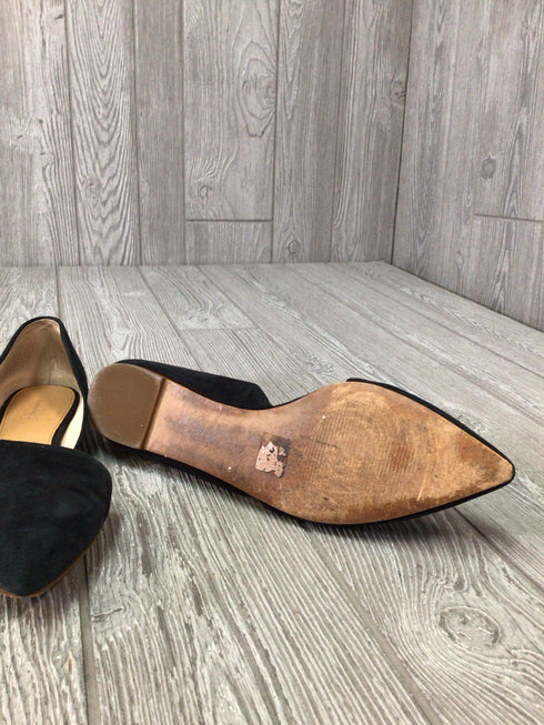J Crew suede d'Orsay Flats Size 9