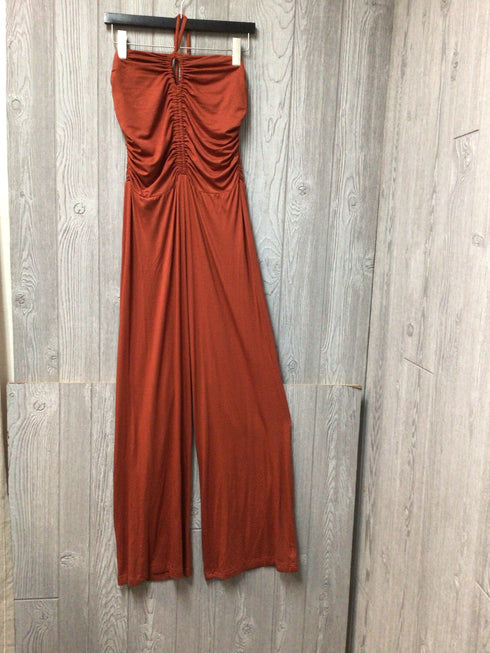 Trina Turk Jumpsuit Halter Jersey Size Medium