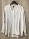 Eileen Fisher shirt silk crepe New Size Medium
