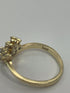 14k Gold Diamond Vintage Ring