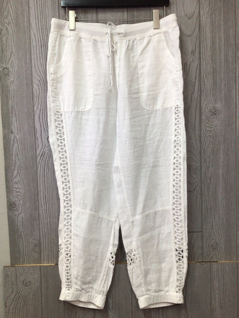 XCVI Linen jogger Pants Size Small