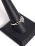 10k White Gold Diamond Ring Estate