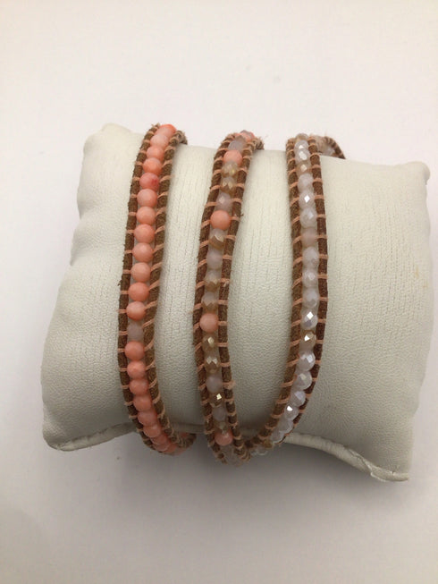 Chan Luu Crystal Wrap Bracelet