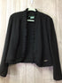 Geiger Blazer Boiled wool Triple Ruffle Edge Size 42-10