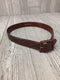 Kleinberg Sherrill Brown Llizard Belt Size Mwsium