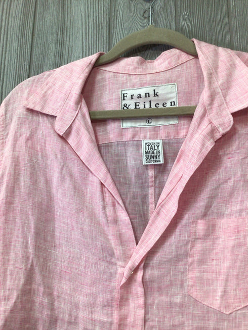 Frank & Eileen Linen Shirt Size Large