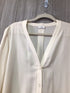 Vince Silk Blouse Size Large