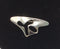 Georg Jensen Amoeba by Henning Sterling Brooch Vintage Estate