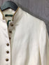 Lauren Linen Blazer military style Size 14