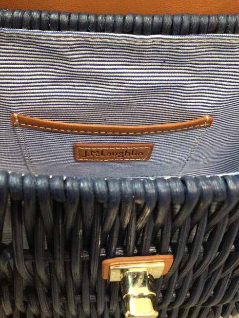 J. McLaughlin Wicker Shoulder Bag