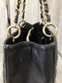 Chanel Grand Shopping Tote Quilted Caviar Leather Vintage GST