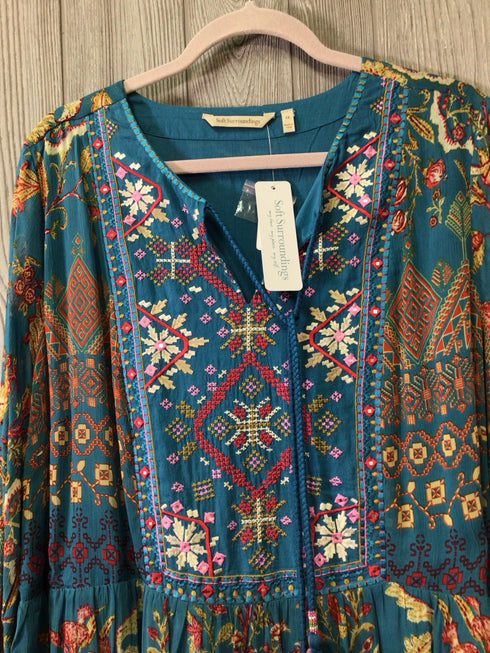 Soft Surroundings Mirapani Dress Size 1X New