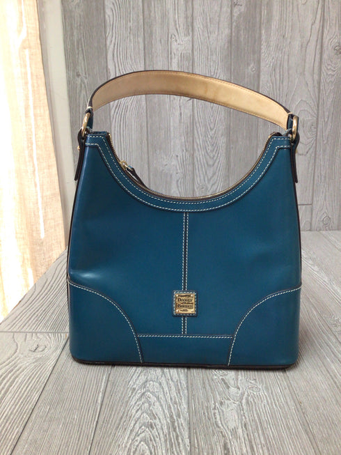 Dooney & Bourke Blue Shoulder Leather Purse