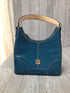 Dooney & Bourke Blue Shoulder Leather Purse