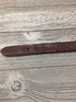 Kleinberg Sherrill Brown Llizard Belt Size Mwsium