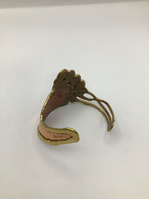 Tom McCaffrey Vintage Brass + copper Cuff Bracelet