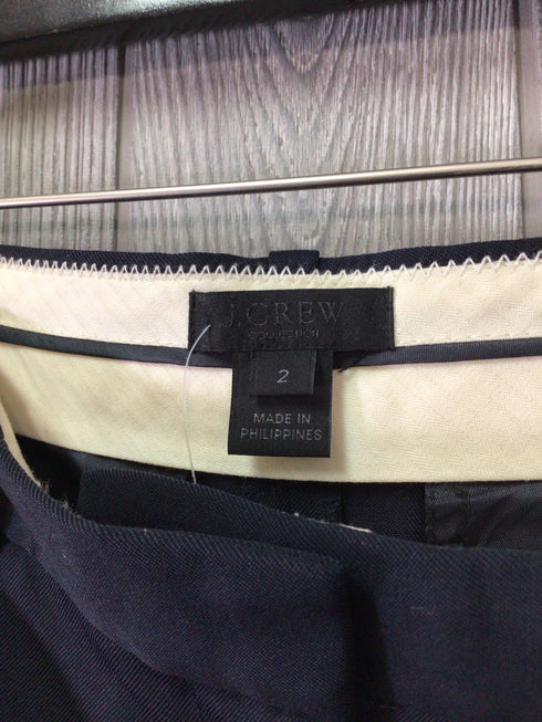 J Crew Gabardine Pants Size 2 New