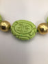 Hazen & Co Carved stone Necklace