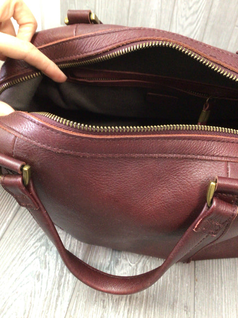 Madewell Satchel Purse Leather
