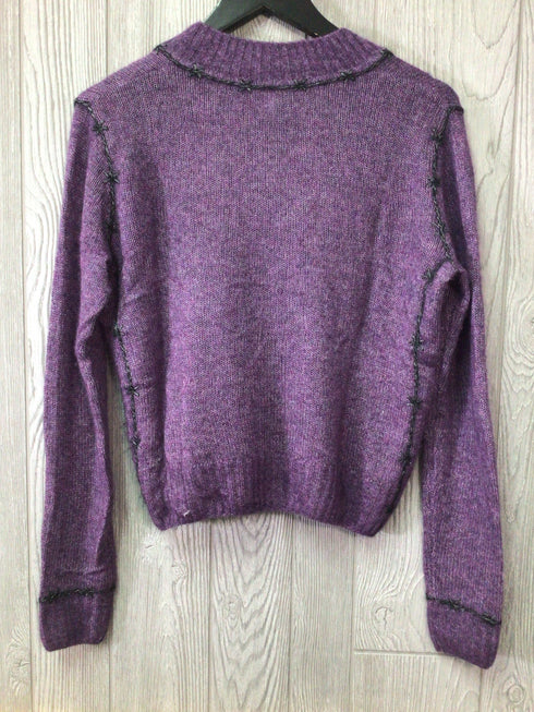Autumn Cashmere Cash/Silk Knit Sweater Size Medium