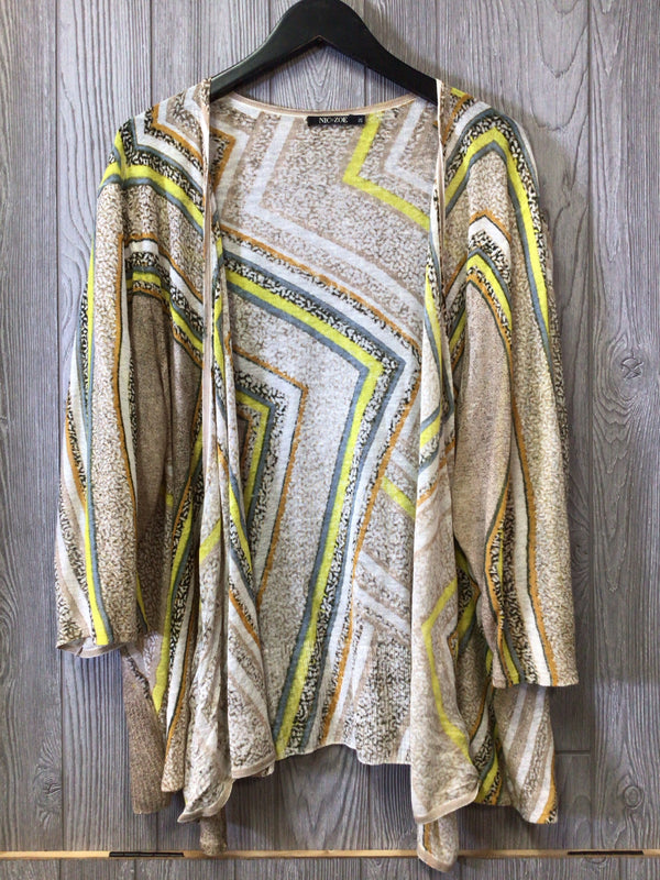 Nic +  Zoe Cardigan Size 2X