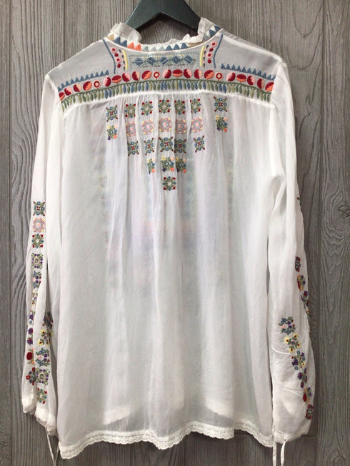 Johnny Was Top Size Small New Pre-owned