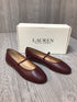 Lauren Leather Flats Size 10 New