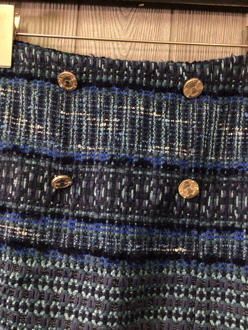 Karen Millen Weave Skirt Size 4 Fringe