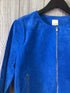 Ecru Suede Jacket Size Medium