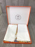 Hermes Donner la Main 2002 Silk Twill Scarf Vintage Lavender