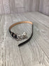 Joanie Nelkin Sterling Monkey Vintage Leather Belt
