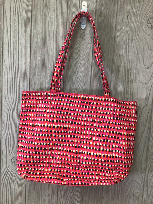 Kate Spade Big Bow on Purpose Tote Canvas Purse pre-owned